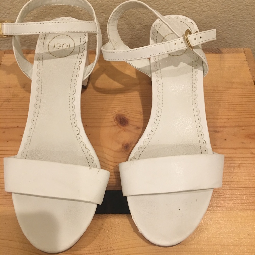 1901 White Slingback Sandal